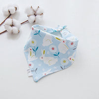 Cotton Cartoon Bandana Feeding Saliva Towel Waterproof Bibs For Baby Burp Accessory Adjustable Button Durable Baby Towels - BIG FRENCHIES