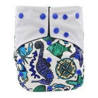All-In-One Cloth Diaper for Baby Bamboo Charcoal Eco-friendly Baby Cloth Diaper - BIG FRENCHIES