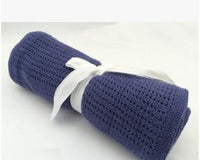 Baby Blanket Cotton Super Soft Blankets Newborn Swaddle Infant Wrap Bath Towel Girl Boy Stroller - BIG FRENCHIES