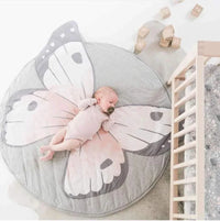 Luxury Mdoern Cartoon Animals Baby Play Mat Foldable Kids Crawling Pad Round Carpet Rug Toys Cotton Children Room Decor Photo Props Carpet For Kids - BIG FRENCHIES