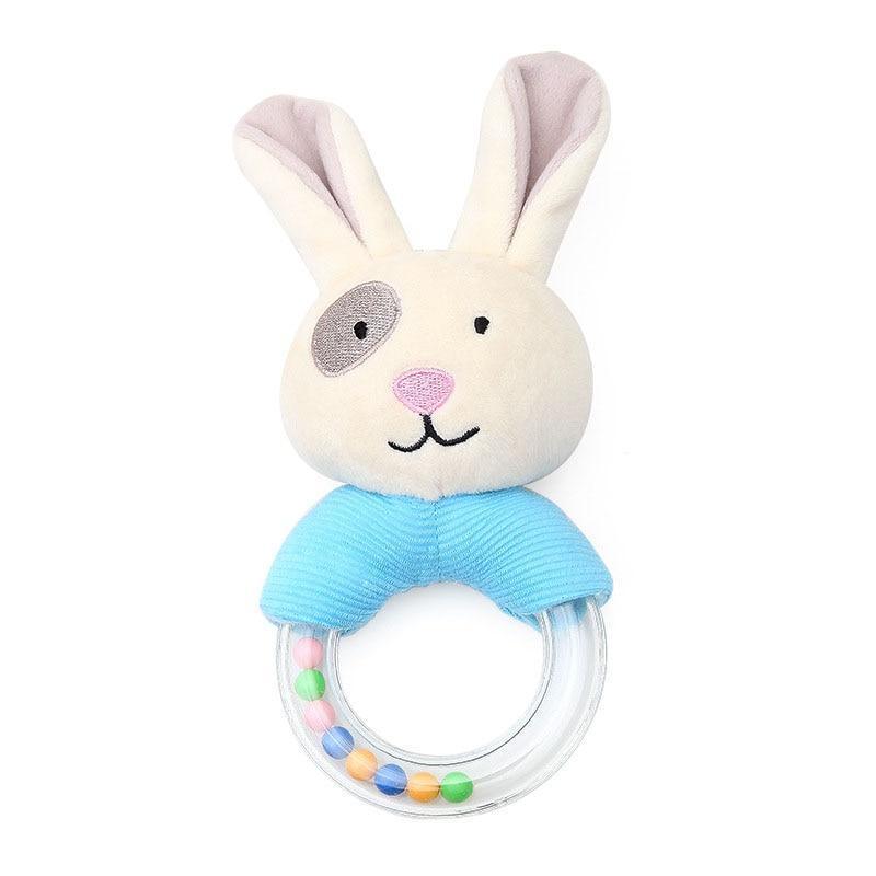 Modern Luxury Baby Rattle Toys Rabbit Plush Baby Cartoon Bed Toys for Newborn Educational Toy Rabbit Bear Hand Bells For Kids and Baby - BIG FRENCHIES