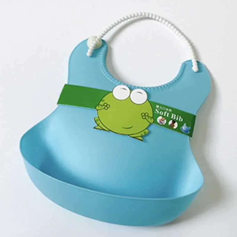Modern Baby Plastic Bibs Waterproof Lunch Bibs for Boys & Girls Infants Silicone Feeding Baby Saliva Waterproof Aprons for Baby - BIG FRENCHIES