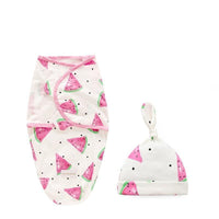 Baby Swaddle Blanket With Cap For Newborn Wrap Cotton Swaddling Bag Baby Envelope Sleep sack Blanket . - BIG FRENCHIES