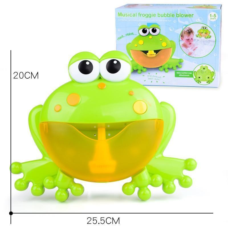 Baby Educational Bubble Machine Music Kids Bath Toy Bathtub Soap Automatic Bubble Maker Baby Bathroom Toy For Children - BIG FRENCHIES
