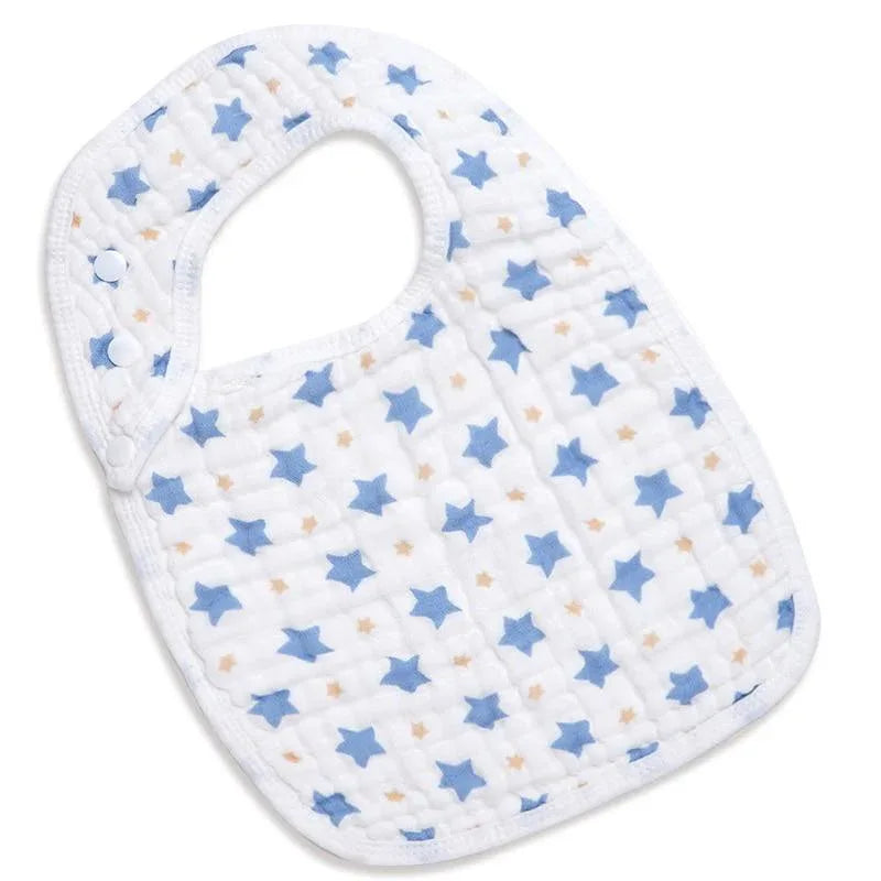 Cotton Baby Burp Cloth For Toddlers Feeding Durable Apron Multi-use Saliva Towel Scarf And Bandana Bibs - BIG FRENCHIES