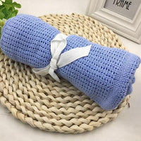 Baby Blanket Cotton Super Soft Blankets Newborn Swaddle Infant Wrap Bath Towel Girl Boy Stroller - BIG FRENCHIES