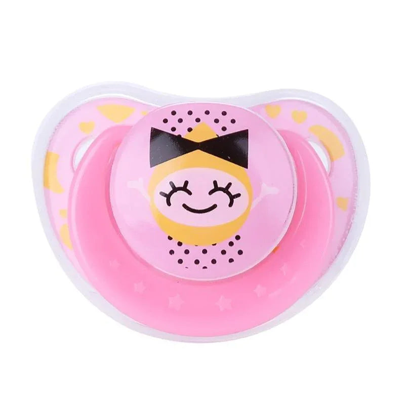 Pacifier with Antidust Lid Safe Newborn Infant Toddler Baby Pacifier Silicone Nipple Soother Infant Pacifier For Baby - BIG FRENCHIES
