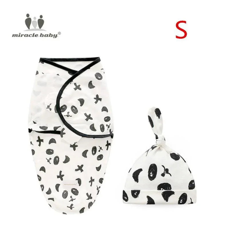 Baby Swaddle Blanket With Cap Swaddle Wrap Swaddling bag Baby Sleeping Bag - BIG FRENCHIES