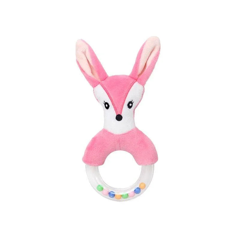 Modern Luxury Baby Rattle Toys Rabbit Plush Baby Cartoon Bed Toys for Newborn Educational Toy Rabbit Bear Hand Bells For Kids and Baby - BIG FRENCHIES
