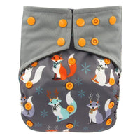 All-In-One Cloth Diaper for Baby Bamboo Charcoal Eco-friendly Baby Cloth Diaper - BIG FRENCHIES
