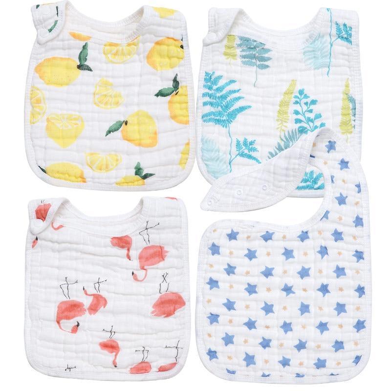 Cotton Baby Burp Cloth For Toddlers Feeding Durable Apron Multi-use Saliva Towel Scarf And Bandana Bibs - BIG FRENCHIES