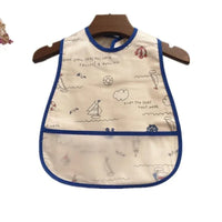 Adjustable Baby Bibs Waterproof Lunch Feeding Bibs Baby Cartoon Feeding Cloth Children Baby Bib for Kids - BIG FRENCHIES