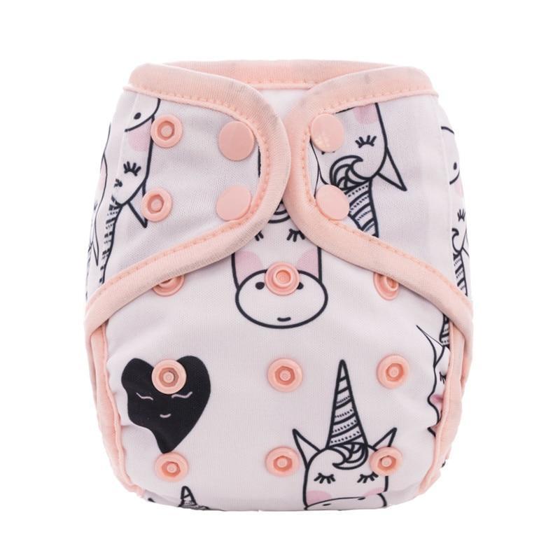 Newborn Pocket Diaper Cloth Diapers Bamboo Charcoal Inner Waterproof PUL Outer Double Gussets Nappies for Baby - BIG FRENCHIES