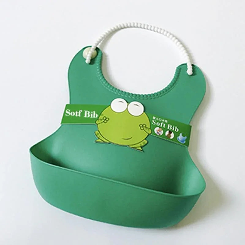 Modern Baby Plastic Bibs Waterproof Lunch Bibs for Boys & Girls Infants Silicone Feeding Baby Saliva Waterproof Aprons for Baby - BIG FRENCHIES