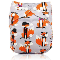 Baby Cloth Diapers Reusable Nappies Character Unisex Baby Care Pants Waterproof Pocket Cloth Diaper For Baby - BIG FRENCHIES
