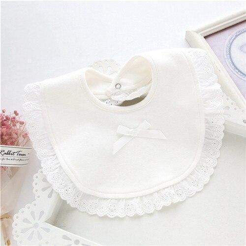 Modern Luxury Baby Bibs For Boys Cotton Newborn Bow Baby Girls Bibs Cute Boys Burp Cloth Infant Saliva Towels - BIG FRENCHIES