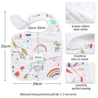 Cotton Baby Burp Cloth For Toddlers Feeding Durable Apron Multi-use Saliva Towel Scarf And Bandana Bibs - BIG FRENCHIES