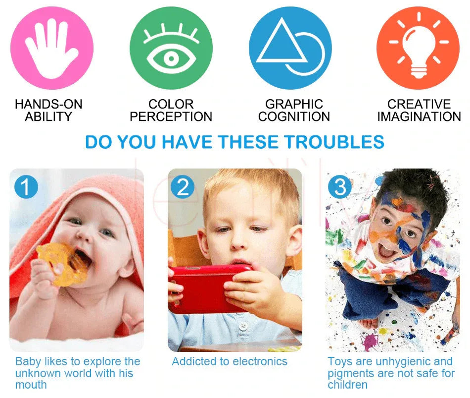 Baby Kids Drawing Water CDarpet with Magic Pen Doodle Painting Picture Water Drawing Play Mat in Drawing Toys Board Gift - BIG FRENCHIES