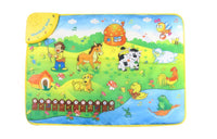 Music Animal Voice Singing Piano Farm Baby Play Gym Mat Baby Game Carpet Baby Toy - BIG FRENCHIES