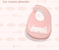 Bibs Waterproof Silicone Feeding Baby Saliva Towel Newborn Cartoon Aprons Baby Bibs Adjustable - BIG FRENCHIES