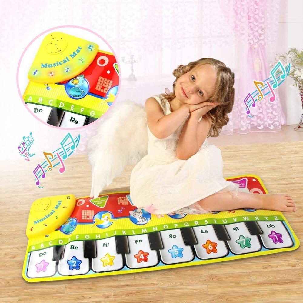 Trend Baby Piano Mats Music Carpets Children Touch Play Game Musical Carpet Mat Educational Toys Electronic Toy For Kids - BIG FRENCHIES