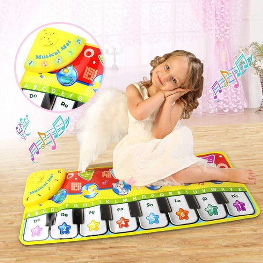 Trend Baby Piano Mats Music Carpets Children Touch Play Game Musical Carpet Mat Educational Toys Electronic Toy For Kids - BIG FRENCHIES