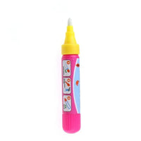 New Magic Doodle Card Water Drawing Card Kids Learn Number/Color/Shape in English 8/10 Pcs with 1 Pcs Water Pen Coloring Toy - BIG FRENCHIES