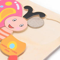 Wooden 3D Stevvex Modern Interesting Baby Learning Puzzles for Children Cartoon Animal Fruit Puzzles Intelligence Kids Children Educational Toy - BIG FRENCHIES