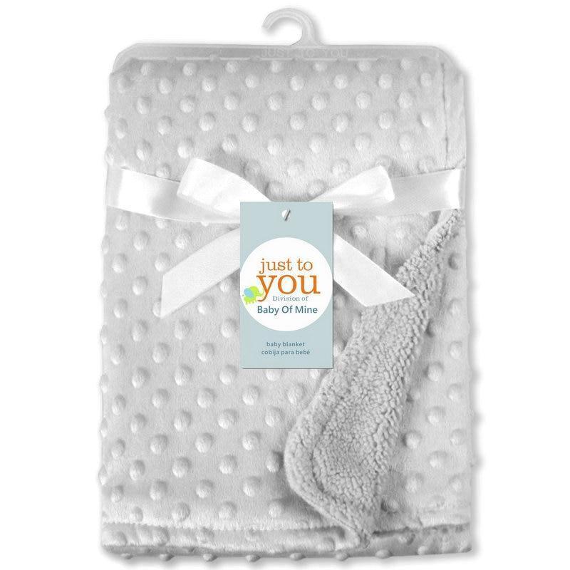 Modern Luxury New Baby Blanket Swaddling Newborn Thermal Soft Fleece Blanket Solid Bedding Set Cotton Quilt For Baby - BIG FRENCHIES