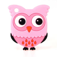 Baby Silicone Teethers BPA Free Teething Toy Animal Dog Koala Owl Elephant Baby Ring Teether Silicone Beads For Kids and Baby - BIG FRENCHIES