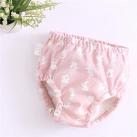 6 Layer Baby Cotton Training Pants Panties Cloth Diapers Reusable Child Nappies Breathable Diaper - BIG FRENCHIES