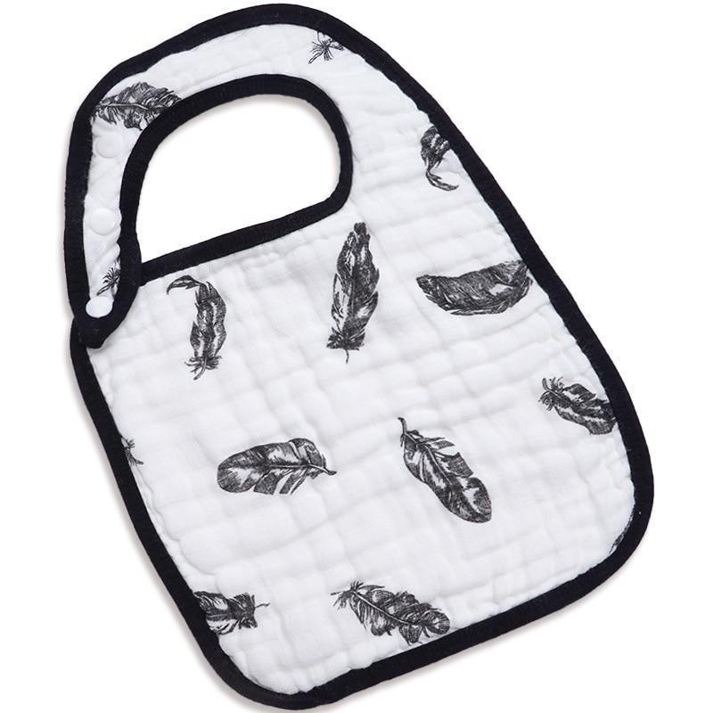 Cotton Baby Burp Cloth For Toddlers Feeding Durable Apron Multi-use Saliva Towel Scarf And Bandana Bibs - BIG FRENCHIES