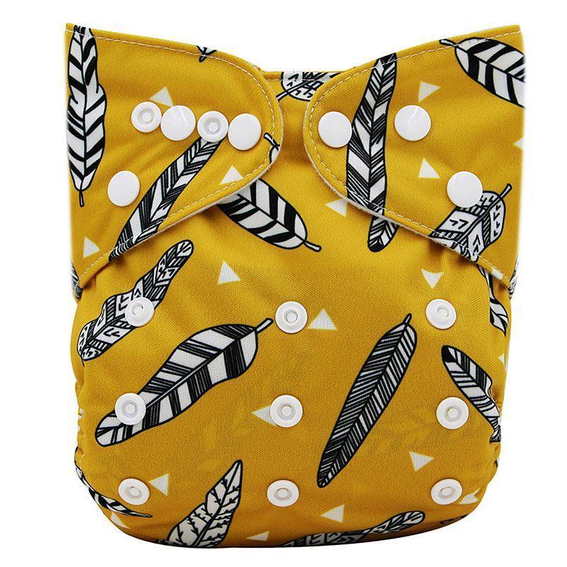 Baby Cloth Diapers Reusable Nappies Character Unisex Baby Care Pants Waterproof Pocket Cloth Diaper For Baby - BIG FRENCHIES