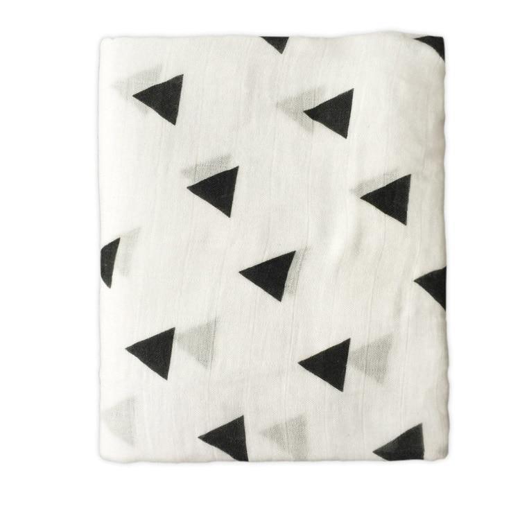 Newborn Swaddle Baby Multi-use Bamboo Cotton Blanket Infant Newborn Baby Wrap Blanket For Girls And Boys - BIG FRENCHIES