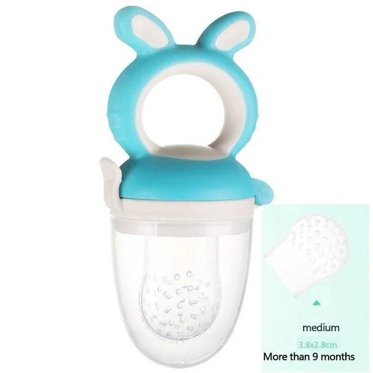 Modern NEW Baby Fresh Food Nibbler Pacifiers Feeder for Kids Fruit Feeding Nipple Safe Supplies Nipple Teat Pacifier For Baby and Kids - BIG FRENCHIES