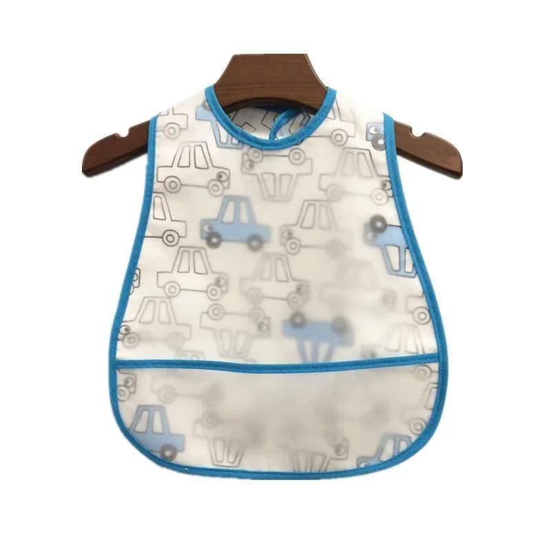 Adjustable Baby Bibs Waterproof Lunch Feeding Bibs Baby Cartoon Feeding Cloth Children Baby Bib for Kids - BIG FRENCHIES