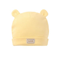Cute Kids Hat Cap with Bibs Candy Solid Colors Beanies Cotton Born Baby Hat Bibs Toddler Infant Caps For Kids Baby - BIG FRENCHIES
