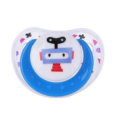 Pacifier with Antidust Lid Safe Newborn Infant Toddler Baby Pacifier Silicone Nipple Soother Infant Pacifier For Baby - BIG FRENCHIES