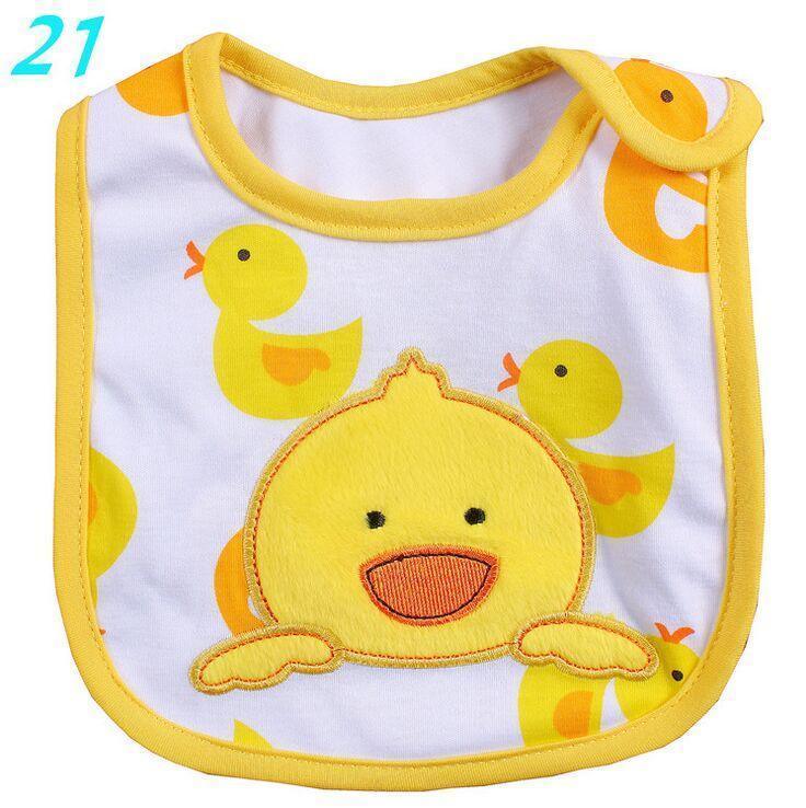 Cartoon Cotton Baby Bib Infant Saliva Towels Baby Waterproof Bibs Newborn Wear Babies Accessories - BIG FRENCHIES