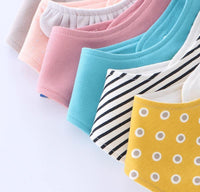 Baby Bibs Waterproof Triangle Cotton Cartoon Child Dribble Bibs Newborn Absorbent Cloth Bib for Kids in Cat Design - BIG FRENCHIES