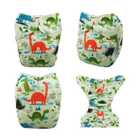 ModernLuxury Printed Baby Cloth Diaper Reusable Cloth Nappy Snap Adjustable Pocket Diaper Nappies For Baby Kids - BIG FRENCHIES