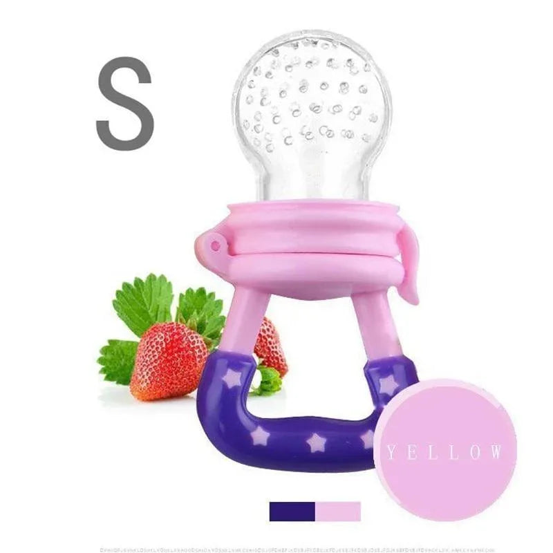 Silicone Baby Pacifier Nipple Soother For Toddler Fruits Feeding Soft Chewable Babies Pacifier - BIG FRENCHIES