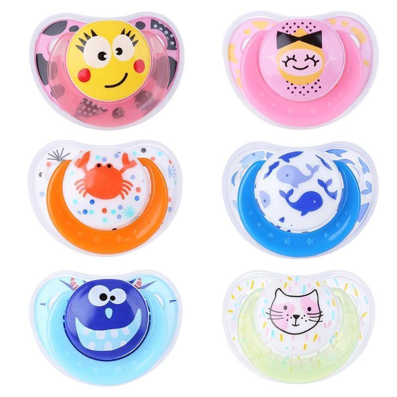 Pacifier with Antidust Lid Safe Newborn Infant Toddler Baby Pacifier Silicone Nipple Soother Infant Pacifier For Baby - BIG FRENCHIES