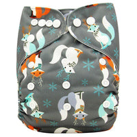 Baby Cloth Diapers Reusable Nappies Character Unisex Baby Care Pants Waterproof Pocket Cloth Diaper For Baby - BIG FRENCHIES