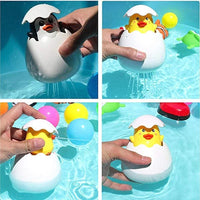 Modern Baby Bathing Toy Kids Cute Duck Penguin Egg Water Spray Sprinkler Bathroom Sprinkling Shower Toys For Kids - BIG FRENCHIES
