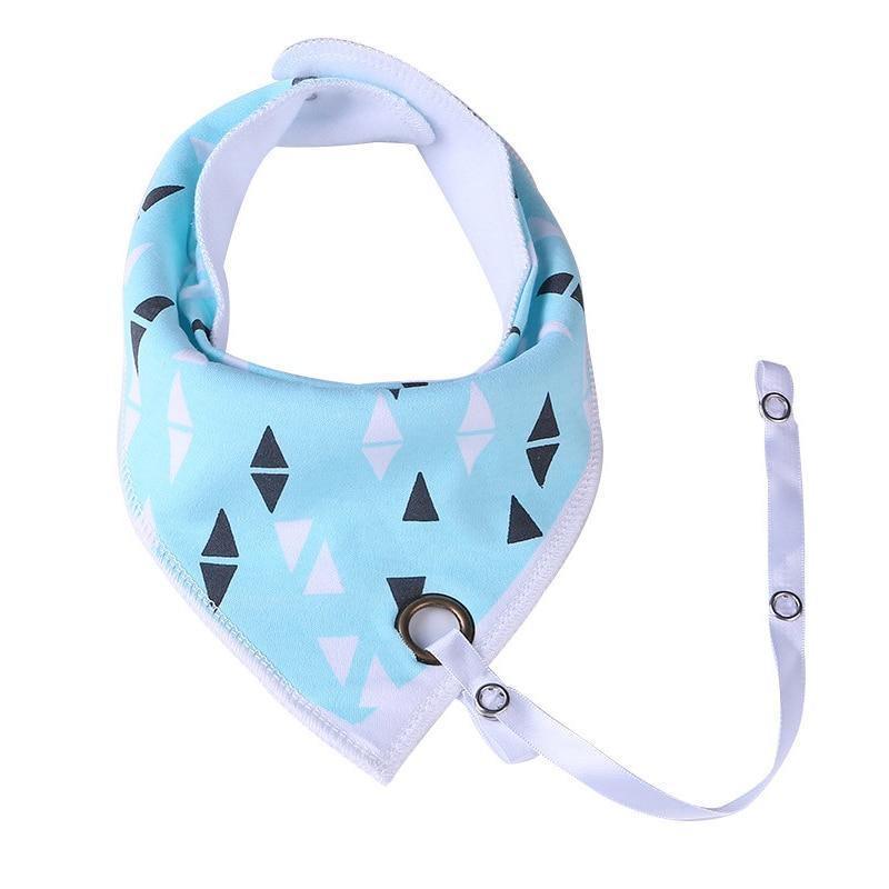 Modern Cotton Baby Bibs Nipple Feeding Towel Cartoon Design For Newborn Infants Toddler Triangle Scarf Bibs for Kids - BIG FRENCHIES