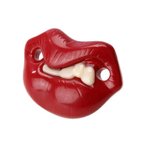 Silicone Baby Lip Pacifier Kiss Pink Rose Red Lip Shape Teeth Soothers Funny Baby Pacifiers For Baby and For Kids - BIG FRENCHIES