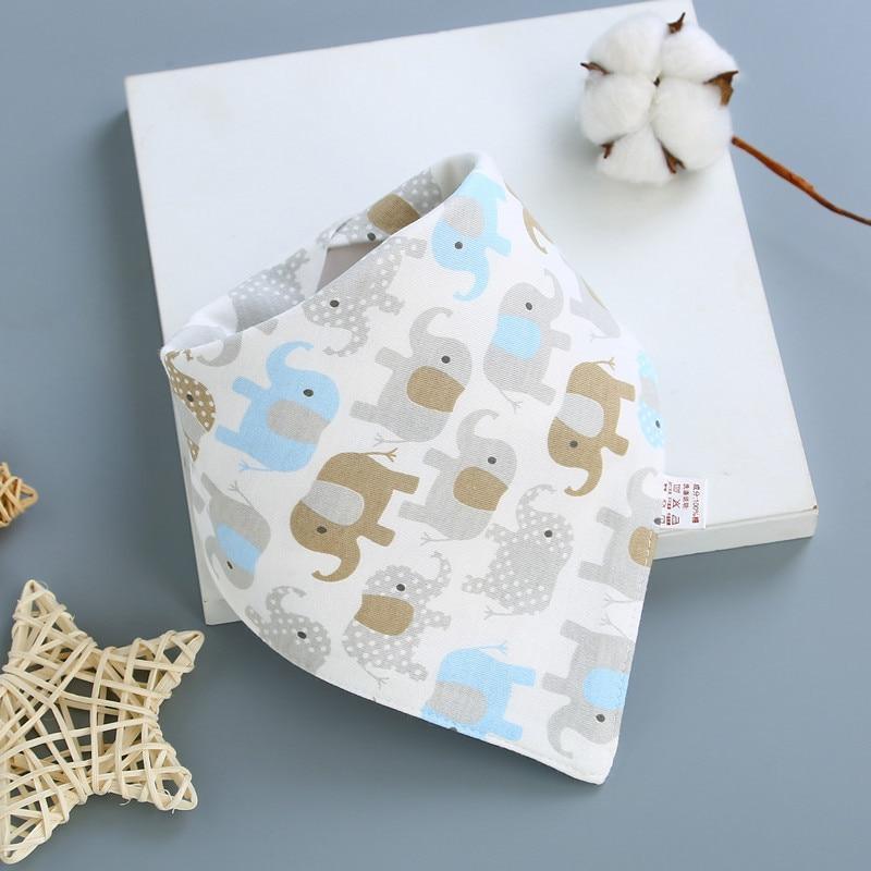Cotton Cartoon Bandana Feeding Saliva Towel Waterproof Bibs For Baby Burp Accessory Adjustable Button Durable Baby Towels - BIG FRENCHIES