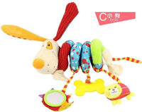 Stuffed Stroller Toys Animal Baby Crib Pram Bed Hanging Educational Infant Baby Rattle For Kids - BIG FRENCHIES