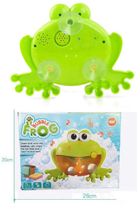 Baby Educational Bubble Machine Music Kids Bath Toy Bathtub Soap Automatic Bubble Maker Baby Bathroom Toy For Children - BIG FRENCHIES